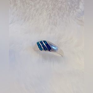 Sterling silver turquoise ring